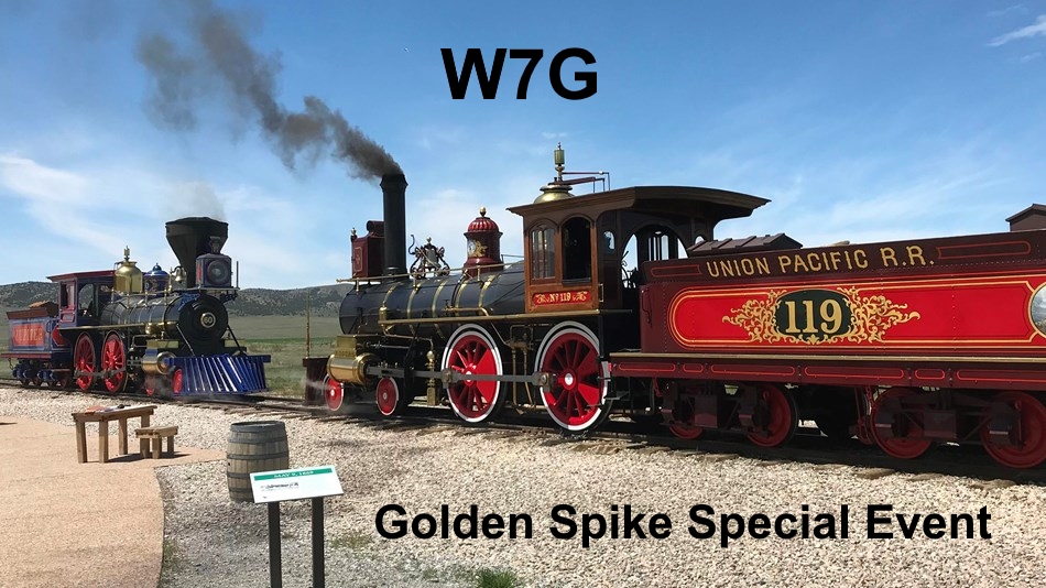 Golden Spike Special Event Station (W7G) - May 20 — photograph 9