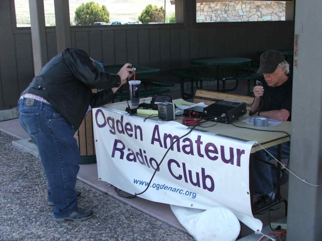 Golden Spike Special Event Station (W7G) - May 2012 — photograph 40