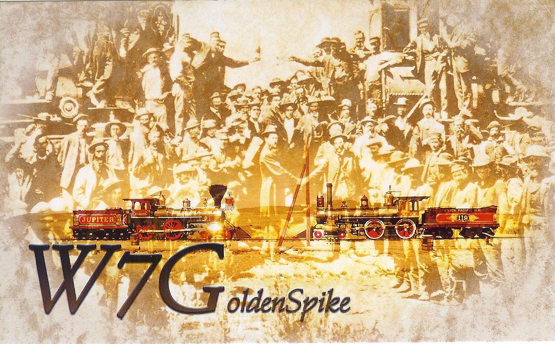 Golden Spike Special Event Station (W7G) - May 2014 — photograph 1