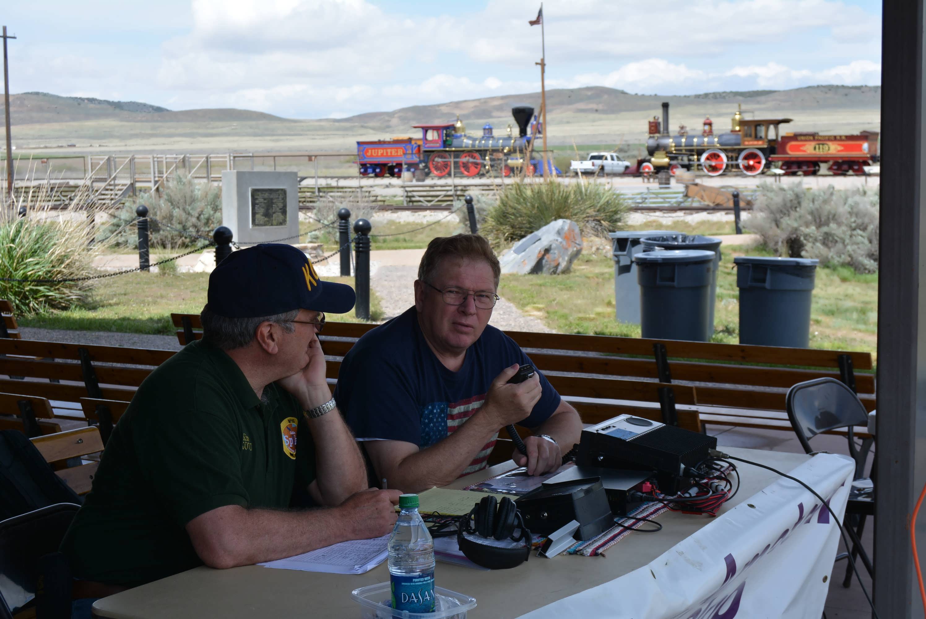 Golden Spike Special Event Station (W7G) - May 2015 — photograph 11