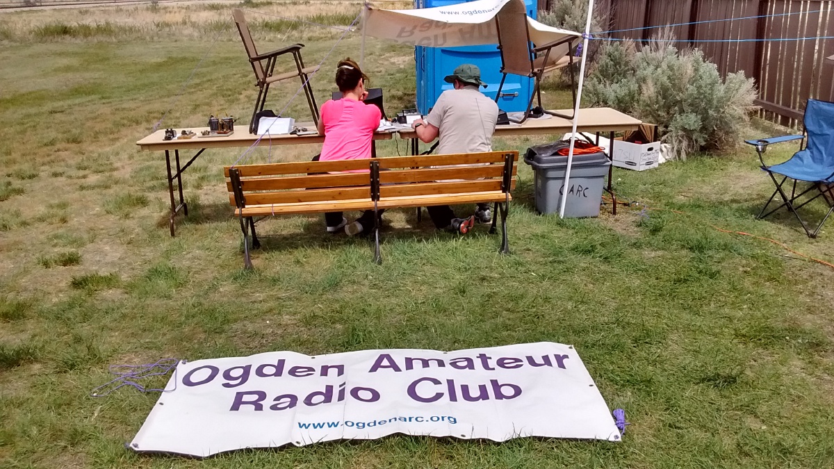 Golden Spike Special Event Station (W7G) - May 2018 — photograph 17