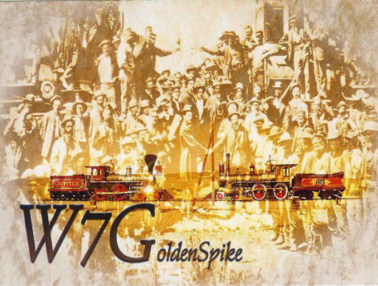 Golden Spike Special Event Station (W7G) - May 2021 — photograph 5