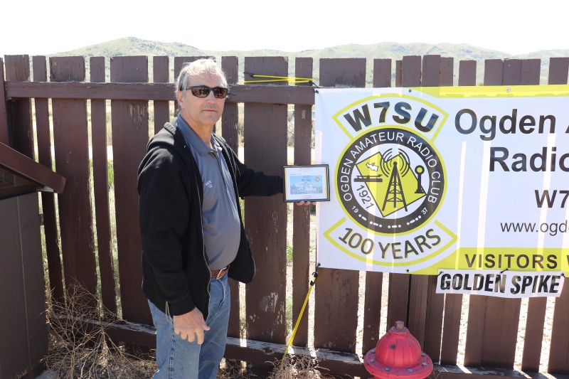 Golden Spike Special Event Station (W7G) - May 2021 — photograph 68