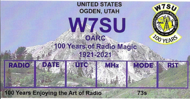 OARC VHF/UHF Centennial Celebration Special Event (W7SU/100) - May 2021 — photograph 36