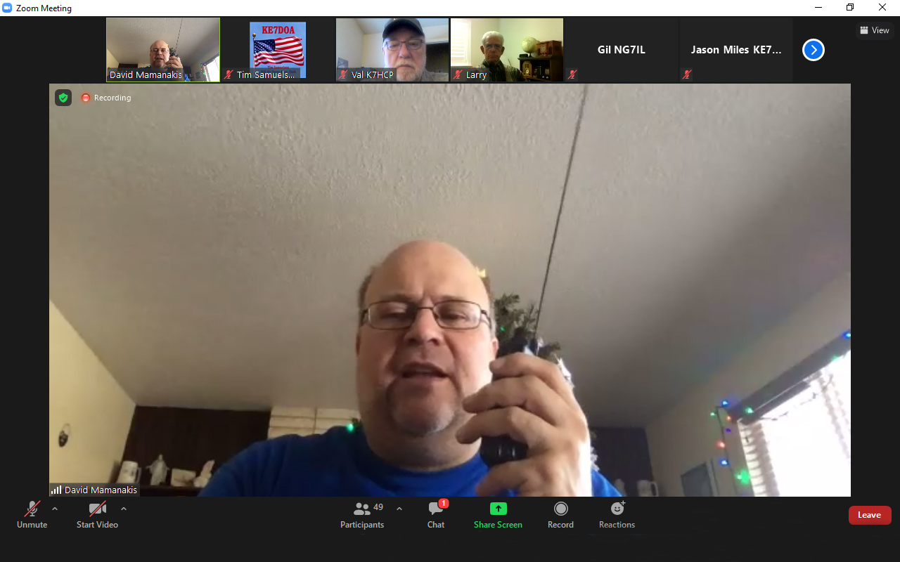 Zoom Meeting w/Door Prizes - December 2020 — photograph 2