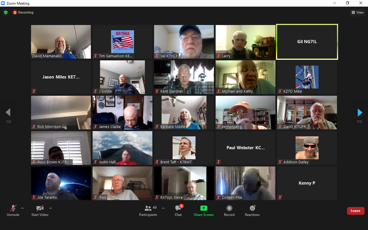 Zoom Meeting w/Door Prizes - December 2020 — photograph 4