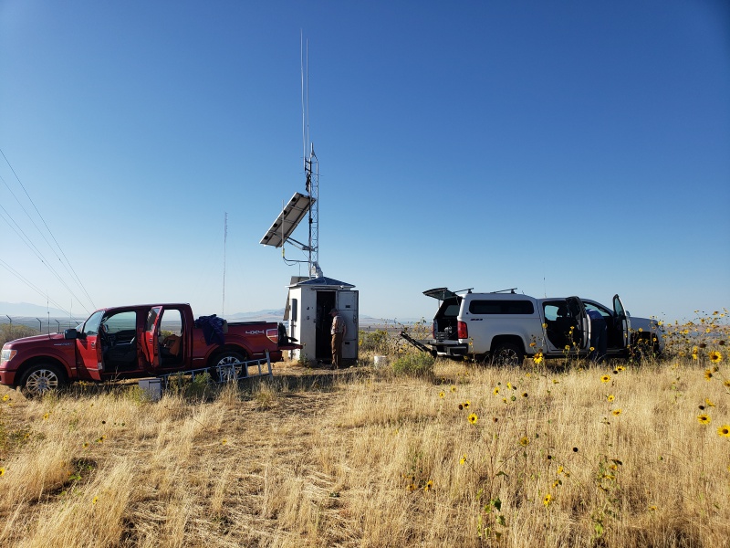 Historical Marriott-Slaterville repeater-site photograph 1