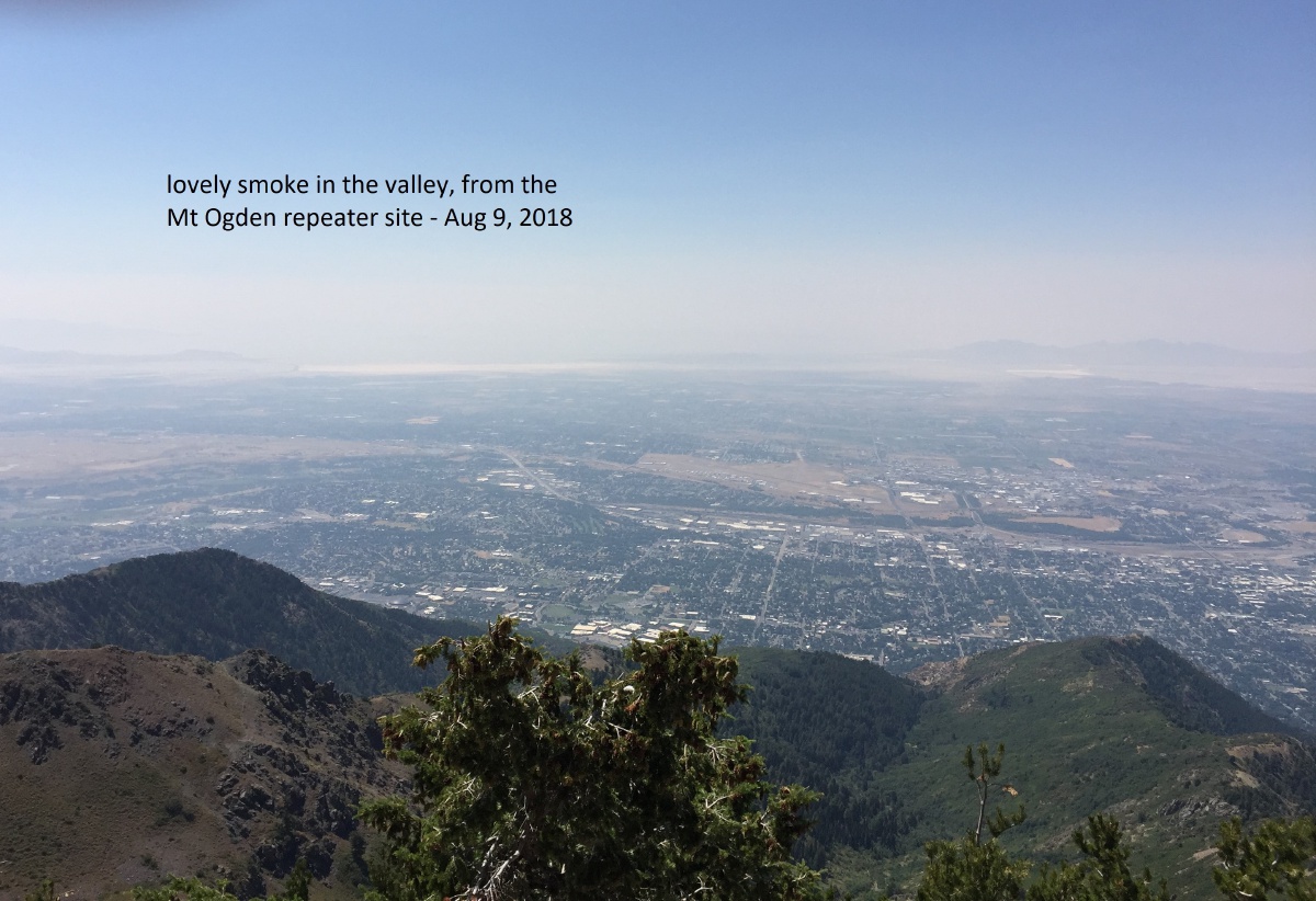 Historical Mount Ogden repeater-site photograph 1