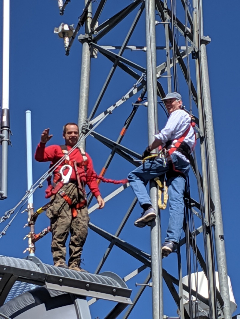 Historical Mount Ogden repeater-site photograph, 2019, 8