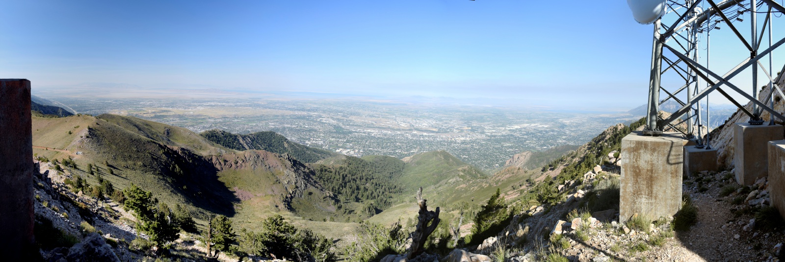Historical Mount Ogden repeater-site photograph, 2021, 2