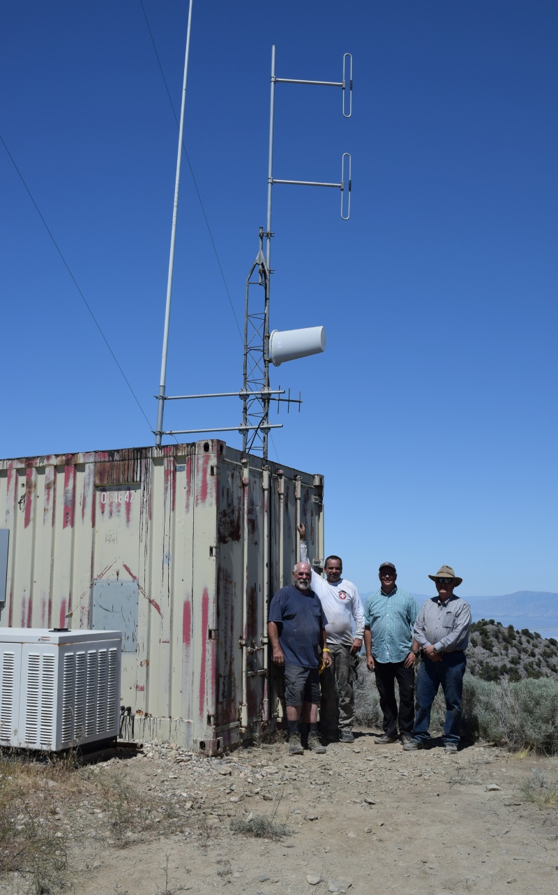 Historical Promontory repeater Site A photograph 1