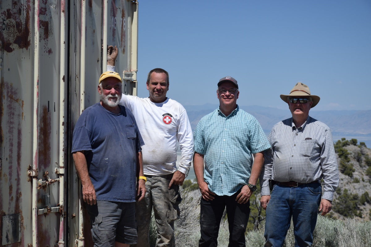Historical Promontory repeater Site A photograph 2
