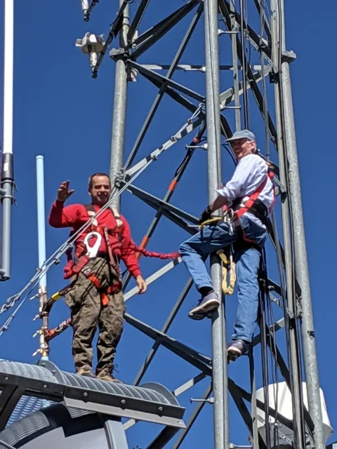 Historical Mount Ogden repeater-site photograph, 2019, 8
